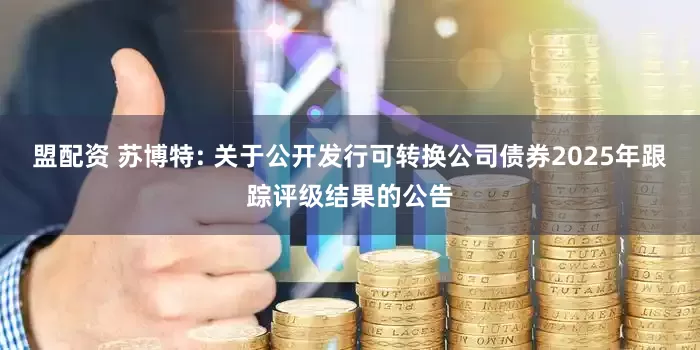 盟配资 苏博特: 关于公开发行可转换公司债券2025年跟踪评级结果的公告